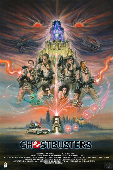 Ghostbusters by Gustavo Barroni - Home of the Alternative Movie Poster -AMP-