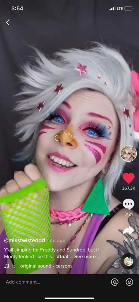 Pin by 🧿𝙼𝚒𝚕𝚘🧿 on Glamrock chica in 2022 | Cosplay makeup, Cute anime ...