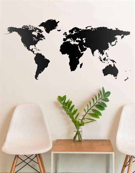 World Map Wall Sticker | Little Sticker Boy