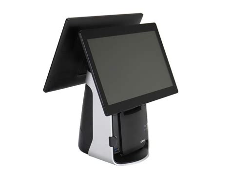 Dual Touch Screen POS Terminal CITAQ POS T80 Plus (Black), Monitor 15.6” + 15.6 inch