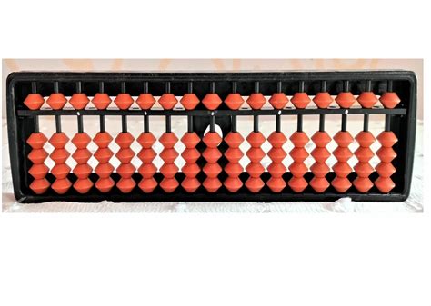 Brown Plastic 17 Rod Red Student Abacus at Rs 38/piece in Amravati | ID: 23424002748