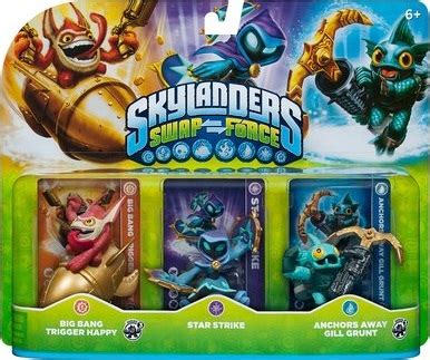 Swap Force Triple Pack 4 - SkylanderNutts