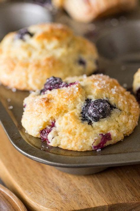 BEST EVER BUTTERMILK BLUEBERRY MUFFINS - Tasty Kitchen Recipes