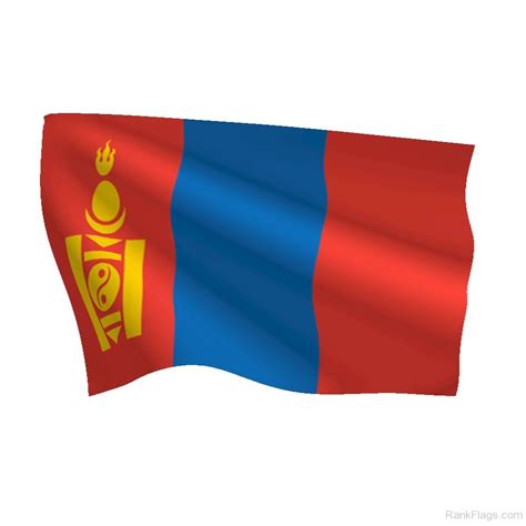 National Flag Of Mongolia - RankFlags.com – Collection of Flags