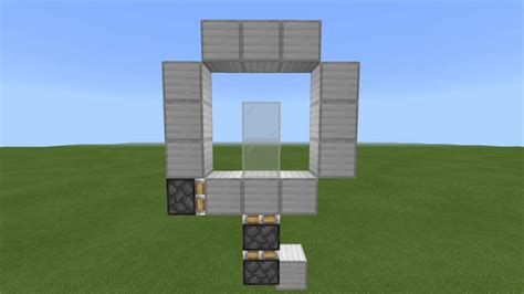 Tiny 3x3 Piston Door Tutorial + Challenge | Minecraft Amino