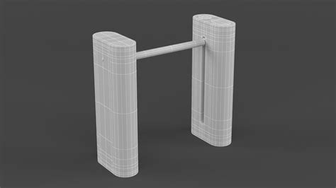 3D Turnstile Gate - TurboSquid 2088407