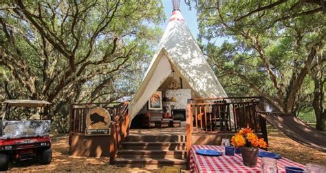 Glamping and Camping sites in Central Florida and Beyond