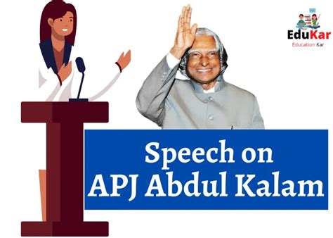 5 Best Speech on APJ Abdul Kalam [Short & Long] - Edukar India