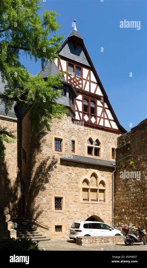 Alzey Castle, today Alzey District Court and girls boarding school, Alzey, Rhineland-Palatinate ...