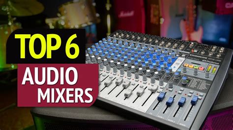 TOP 6: Best Audio Mixers - YouTube