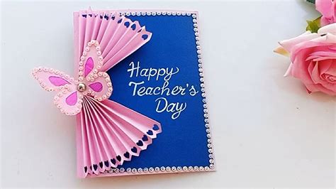 DIY Teacher's Day card/ Handmade Teachers day card making idea - YouTube