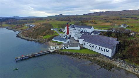 Lagavulin distillery from the air, Isle of Islay | Islay Pictures Photoblog