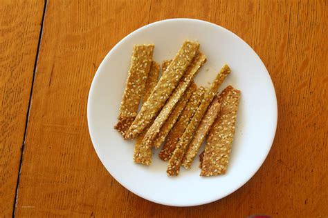 Homemade Sesame Sticks Recipe with Sprouted Flour - Rachel's Real Food ...