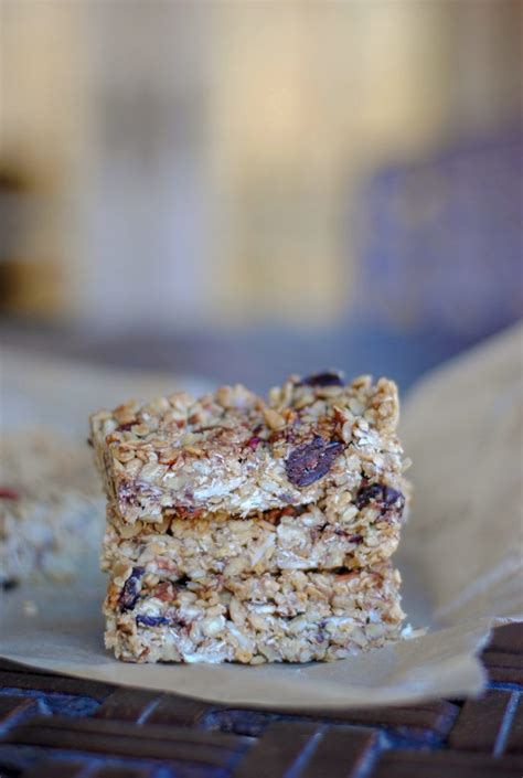 Easy Homemade Chewy Granola Bars - No Bake - Easy Real Food