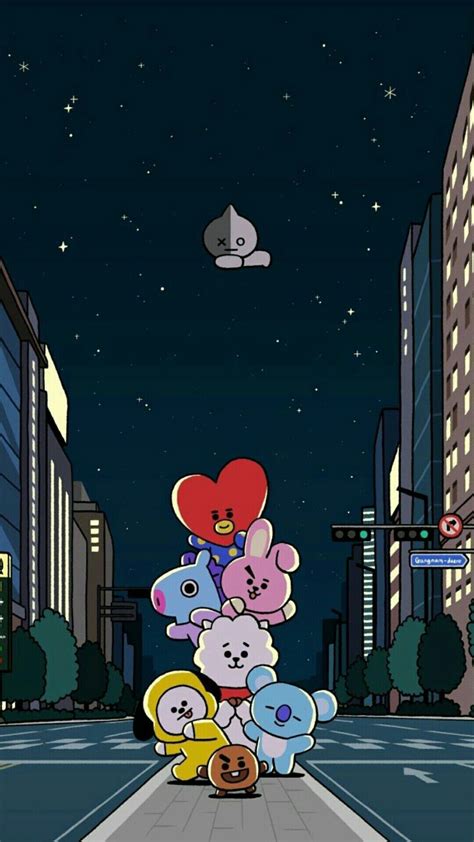 View Bt21 Wallpaper I Phone Gif - BTS WALLPAPER HD