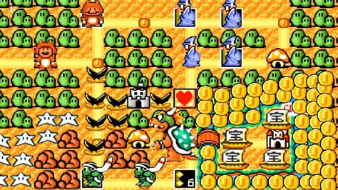 Super Mario Bros 3 HD REMAKE 100% SECRET: All Bowser's Treasure Ships (Amazing NEW Graphics ...