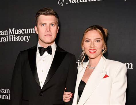 Scarlett Johansson and Colin Jost Attend 2023 Museum Gala with SNL Cast ...