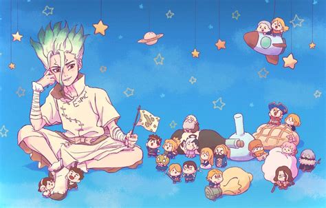 Dr. Stone Senku fanart