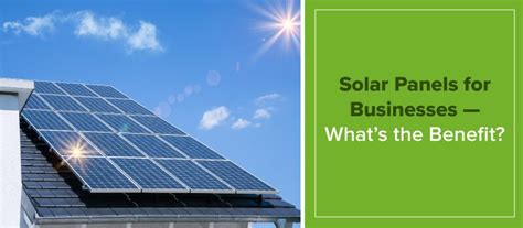 Benefits of Solar Panels for Businesses | Bright Eye Solar