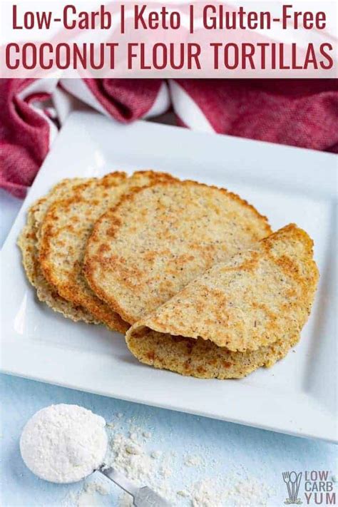 Coconut Flour Tortillas (Keto, Paleo) | Low Carb Yum