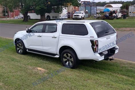 Isuzu D-Max Dual Cab Canopy | Razorback Canopies