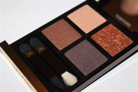 Tom Ford Disco Dust Eyeshadow Quad Review & Swatches - Really Ree