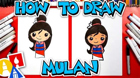 How To Draw Mulan - YouTube