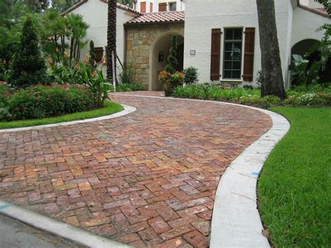 Pin by Justin Toole on Coastal farmhouse | Brick paver driveway, Driveway design, Driveway ...