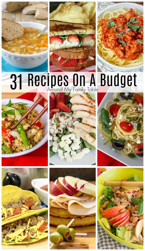 Recipes on a Budget - Around My Family Table