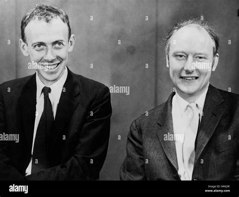 James Watson and Francis Crick Stock Photo - Alamy