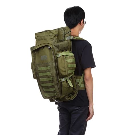 60L Outdoor Military Waterproof Backpack USMC Army Military Tactical ...