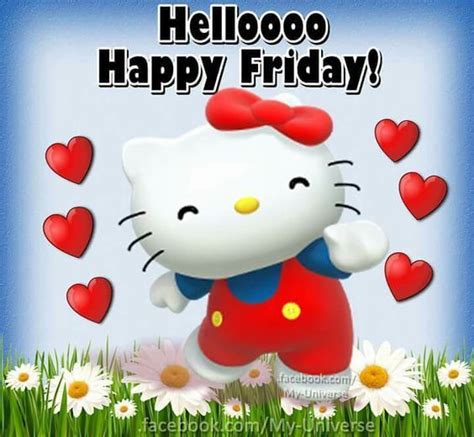 Hello Kitty Happy Friday friday happy friday hello kitty good morning ...