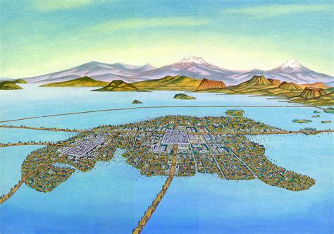 Tenochtitlan, Aztec Empire, c.1519 (x-post from r/AncientWorld, u ...