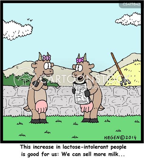 Lactose-intolerant Cartoons and Comics - funny pictures from CartoonStock