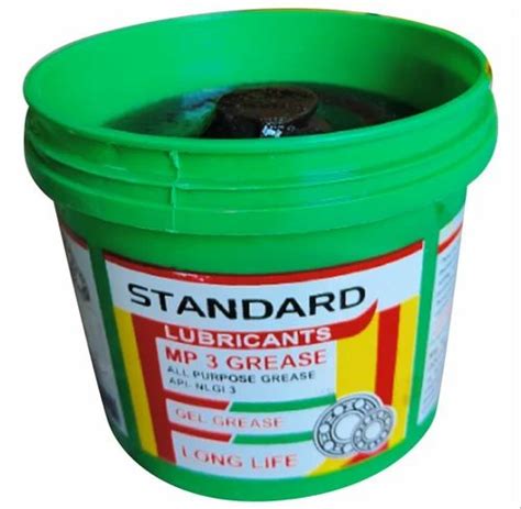 Gel Standard Lubricants MP3 Black Grease, NLGI Grade: 3 Grade, Grade: Apll at Rs 1500/bucket in ...