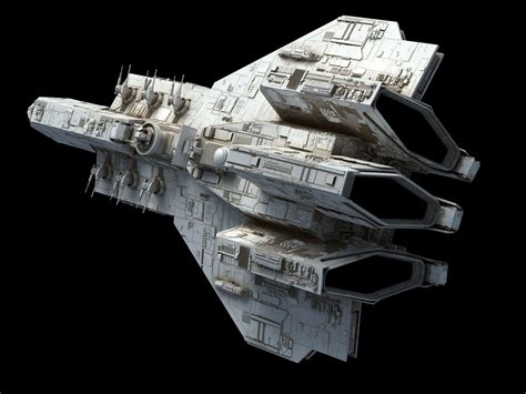 Crusader-class Corvette – Fractalsponge.net | Star wars spaceships, Star wars concept art, Star ...