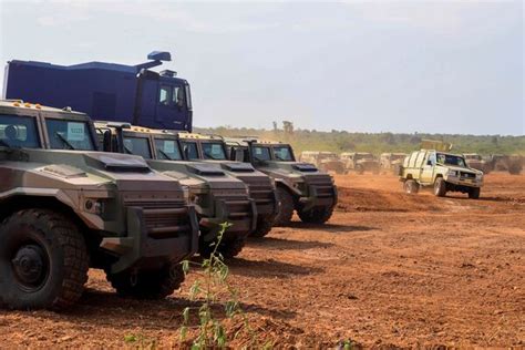 Uganda opens armoured vehicle plant