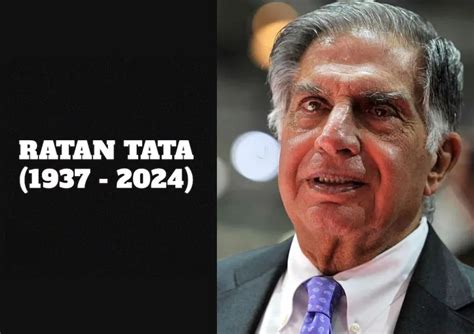 Padma Vibhushan Recipient Ratan Tata Passes Away At 86