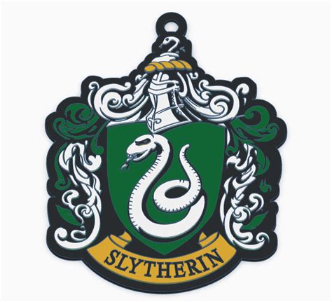 STL file Slytherin Shield keychain. Harry Potter. 🛡️・3D printer model ...