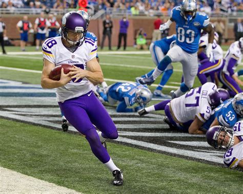 Former Minnesota Vikings punter is now out of a job