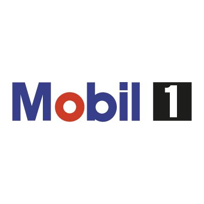 Mobil 1 vector logo - Mobil 1 logo vector free download
