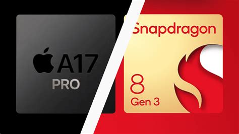 Snapdragon 8 Gen 3 vs A17 Pro from Apple: Both have ray tracing, but ...