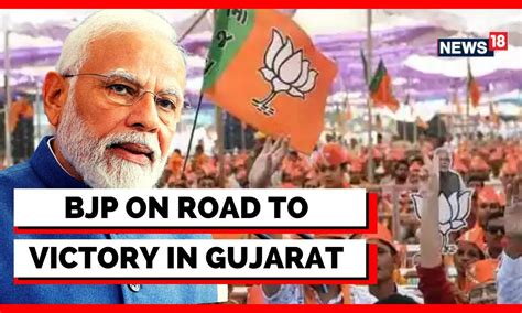 Gujarat Election 2022 | BJP Way Past The Halfway Mark In Gujarat, Leads In 112 Seats | English ...