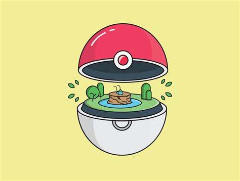 pokeball by Ahemar Khan on Dribbble