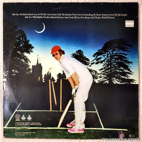 Elton John ‎– Elton John's Greatest Hits Volume II (1977) Vinyl, LP, Compilation – Voluptuous ...