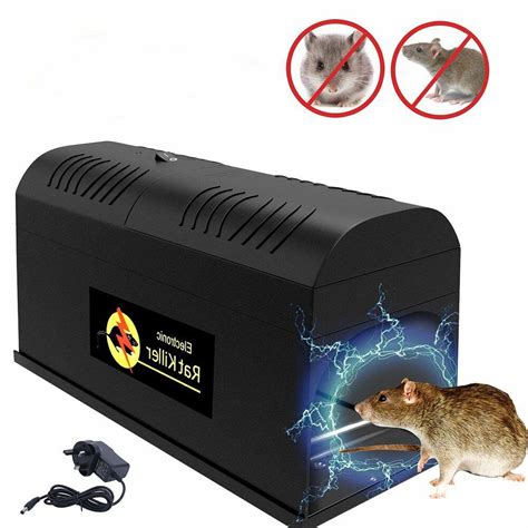 REUSABLE ELECTRIC ELECTRONIC MOUSE RAT RODENT KILLER ZAPPER TRAP PEST ...