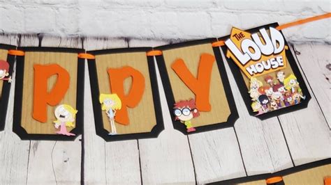 The Loud House Happy Birthday Banner | Etsy