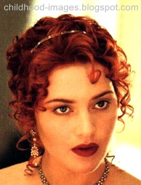 Titanic: Kate Winslet as Rose | Kate winslet titanic hair, Hair styles ...