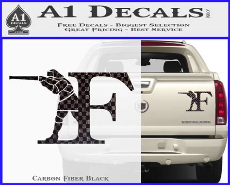 Franchi Firearms F Decal Sticker » A1 Decals