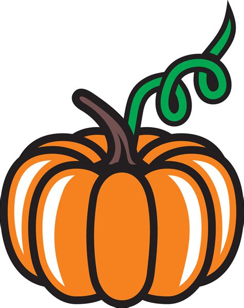 Pumpkin simple vector 4692469 Vector Art at Vecteezy